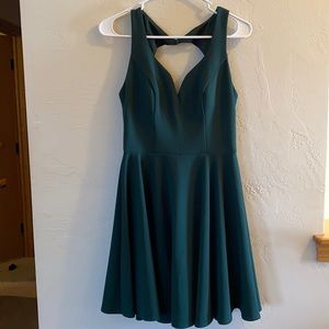 B Darlin Emerald Green Dress